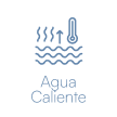 agua caliente